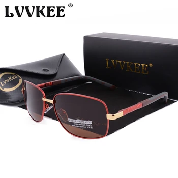 LVVKEE 2021 Luxusný Dizajn Značky Námestie Polarizované slnečné Okuliare Pre Mužov Jazdy Slnečné okuliare Ženy Okuliare Oculos S Originál Krabici