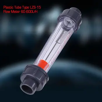 LZS-15 prietokomer 60-600L/H Plastové Rúrky Tekutej Vody prietokomer LZS-15 prietokomer s Vysokou Presnosťou