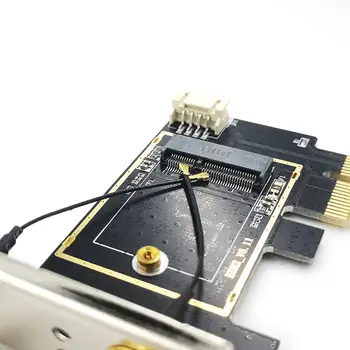 M. 2 /NGFF PCI-E Converter Ploche Bezdrôtový WiFi Bluetooth Dual Band Bezdrôtovej Sieťovej Karty Dapter Rada Pre PC Desktop