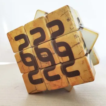Magic Cube 3x3x3 Oracle Starovekej Čínskej Znak Vysokej Obtiažnosti Šesť-stranný Pamäť Rýchlosť Hry Puzzle game oh! Cube pre 6 Rokov