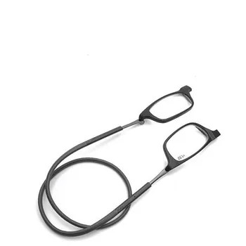 Magnet visí na krku presbyopia okuliare pre mužov, okuliare pre mužov a ženy, skladanie HD ultra prenosné prenosné móda pre oblasti