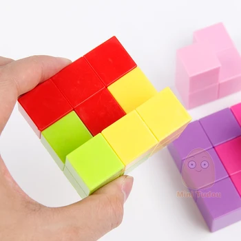 Magnetické Hračky Magnetické Dlaždice, Bloky Mini Magnetické Dizajnér Konštrukcia 3D Puzzle Kocky Vzdelávacie Hračky pre Deti, Dievčatá, Chlapcov