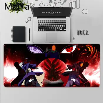 Maiya Kvalitné Anime Naruto Uchiha Obetí Prenosný Počítač Mousepad Doprava Zadarmo Veľké Podložku Pod Myš, Klávesnica Mat
