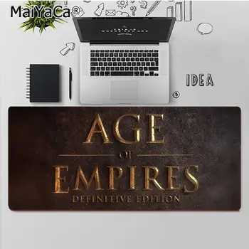 MaiYaCa Najvyššej Kvality Age Of Empires hráč hrať rohože Mousepad Doprava Zadarmo Veľké Podložku pod Myš, Klávesnica Mat