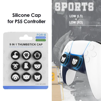 Malé Silikónové thumb Príslušenstva Hry, Zábava pre PS5 PS4 Xbox Série S X Switch Radič Analógový Stick Spp