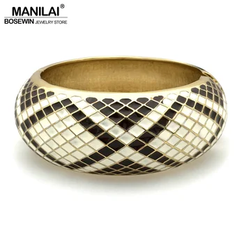 MANILAI Indické Šperky Had Tvar Kruhový Zliatiny Vintage Bangles Zlatá Farba, Tón Vyhlásenie manžetový Pre Ženy