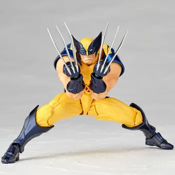 Marvel X-MEN Č. 005 Box Wolverine Logan Howlett Super Hrdina BJD Obrázok Model Hračky 15 cm