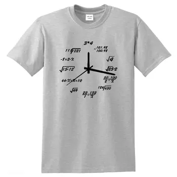 Matematika hodiny t-shirt muž bavlny Najvyššej Kvality úžasné dizajn tees tlač mužov tshirt o-krku pohodlné textílie matematika, t košele