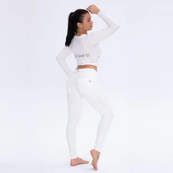 Melódie 2020 Módne Ženy Kožu Napäté Legíny Štyri Spôsoby, ako elastická Leginy Nohavice, Sexy Boky Push Up Kompresie Jogy Legíny