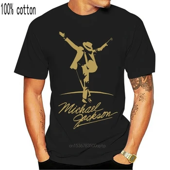 Michael Jackson Zlato Muži T-shirt