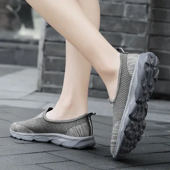 MILUNSHUS Pohodlné priedušná oka MianRuan spodnej bežné vychádzkové topánky