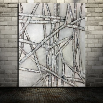 Mintura Umenia, Ručne Maľované Abstraktné Tree Oil Paintingon Plátno Moderné Nástenné Art Pobočky Obrázky Pre Obývacia Izba Domova Bez Rámu