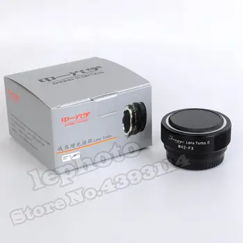 Mitakon Zhongyi Objektív Turbo II Focal Redukcia Speed Booster Adaptér pre M42 Mount Objektív Fujifilm XF FX Mount Kamery X Pro2 T3 T2