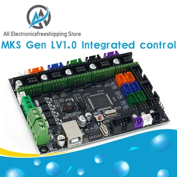 MKS Gen L V1.0 Integrované ovládanie PCB Dosky Reprap Rampy 1.4 podpora A4988/DRV8825/TMC2208/TMC2130 Ovládač Pre 3D Tlačiarne diely