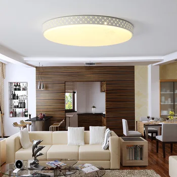 Moderné Akryl Kolo Biela Stropné svietidlo Tvorivé Kolo Uličkou LED Stropné Svietidlo Pre Kuchyňa, Obývacia Izba, Spálňa, Krytý Dekor