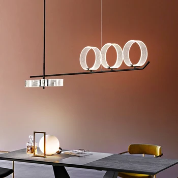 Moderné LED obývacia izba prívesok svetlá pre Spálňa jedáleň prívesok lampa Kancelárie a obchody Black reštaurácia svietidlá