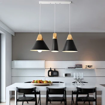 Moderné Lustre Svietidlá Nordic LED Luster Svetlá Pre Jedáleň, Reštaurácia, Domáce Dekorácie Kuchyňa Lampa