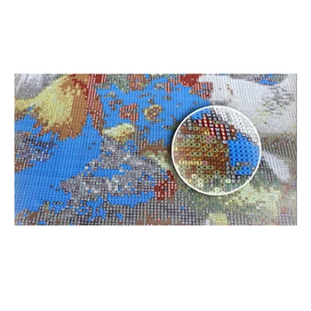 MOONZERO Diamond Mozaiky Diy 5d Diamond Maľovanie Cross Stitch Náboženské Obrázky Maria Rodiny Dekorácie, Ručne vyrábané Ozdoby