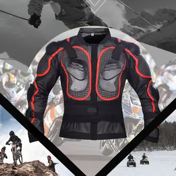 Motocykel Anti-jeseň Bunda na Koni Oblečenie celého Tela Tričko Motocross Späť Rameno Vonkajšie Off-road Ochranný Výstroj