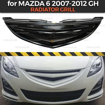 Mreža chladiča prípade Mazda 6 GH 2007-2012 s brvna ABS plastu aerodynamický kit dekorácie auto tuning styling