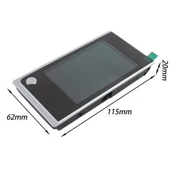 Multifunkčné Home Security 3,5 palcový LCD Farebný Digitálny TFT Pamäť Dvere Peephole Viewer Zvonček Bezpečnostné Kamery