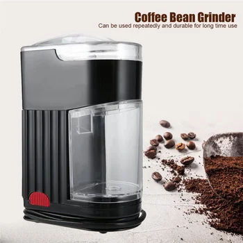 Multifunkčný Elektrický Mlynček Na Kávu Z Nerezovej Ocele Mini Elektrický Kávovar Alebo Bean Brúska Black