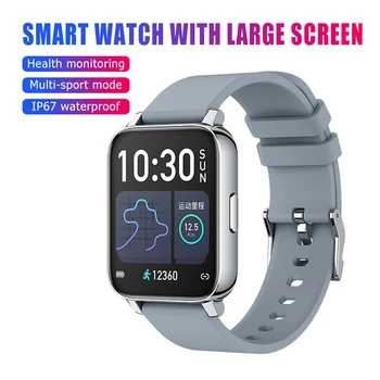 Móda plne Dotykový SmartWatch Námestie Ženy Muži Športové Hodinky Elektronické Dámske Náramkové Hodinky Pre Andriod Ios Smart Hodiny Smart hodinky