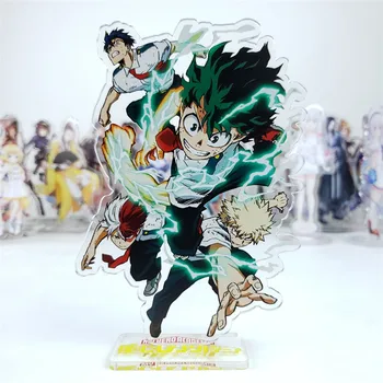 Môj Hrdina Academia obrázok akryl hračka Anime Izuku Bakugou Todoroki URARAKA Tsuyu Tokoyami Všetci Môžu Aizawa akryl bábiku na darček