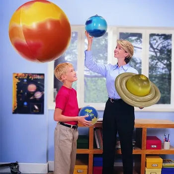 Nafukovacie Solárneho Systému Vedy Vzdelávací Nástroj Výučby Model Balóny Planét Vesmíru Strana navrhne 10PCS Nafukovacie Hračky