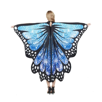 Najnovšie Dizajn Svieti Hviezdne Nebo Motýlích Krídel Kostým Pre Dospelých Halloween Motýľ Cape Kostým Party Dekorácie