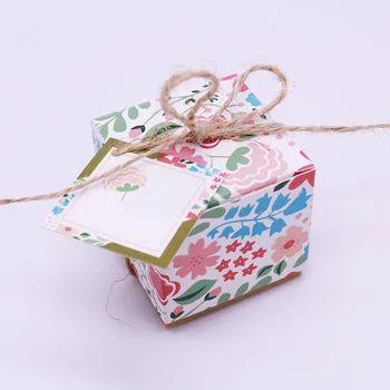 Narodeninová Párty, Vianočné Dodávky Svadobné Prospech Darčekové Dekorácie Kvet Candy Boxy Darčeková Taška Svadobný Dar Box S Značiek