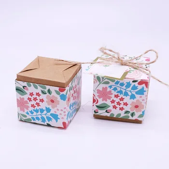Narodeninová Párty, Vianočné Dodávky Svadobné Prospech Darčekové Dekorácie Kvet Candy Boxy Darčeková Taška Svadobný Dar Box S Značiek