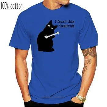 Našiel Som Tento Humeru Vtipný - Mačka Milenca Darček Majiteľ Mačky T-Shirt Čierna Muži-Ženy Populárne Tee Tričko