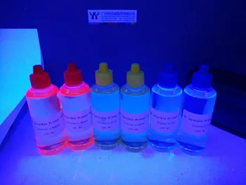 Neviditeľné UV Atramentová Tlačiareň Modrý Atrament 100 ml /fľaša