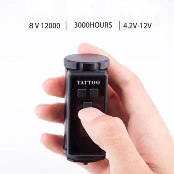 Newst Originálne Prenosné Bezdrôtové Tetovanie Stroj Batérie, Pero Silný Švajčiarsky Coreless Motorových Rotačný Guľomet Auta Tetovanie Dodanie