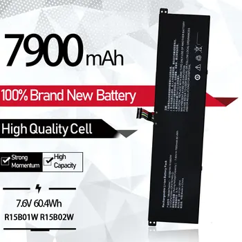Notebook Batérie R15B01W R15B02W Pre Xiao Pro i5, 15.6 palce Série 7.60 V 7900mAh 60.04 Wh