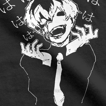 Novinka Smeje Vlkolak Tokio Vlkolak T-Shirts Mužov Okolo Krku Čistej Bavlny T Shirt Japonské Anime Kaneki Ken Tees Darček Oblečenie