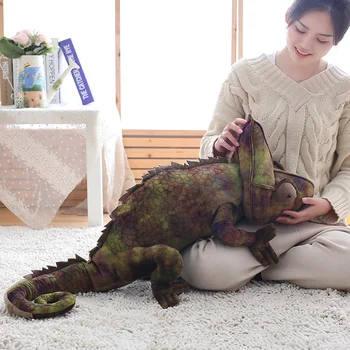 Nové Chameleon Plyšové Hračky Simulácia Lizard Obliečky Na Vankúš Veľkoobchod Vianočné Podpora