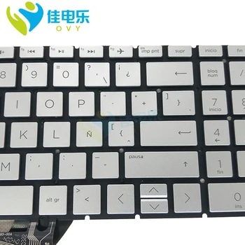 Nové latinskú klávesnicu Pre HP 15-DB 15-DR 250 255 G7 15-DA 15M-CN 15-CX 4HY44PA LA BYŤ Notebooku, klávesnice s podsvietený SN6176BL