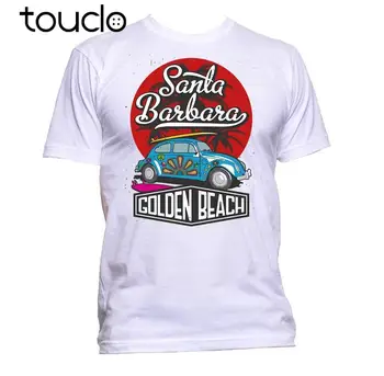 Nové Letné Pohode Tee Tričko Santa Barbara Pláži T-Shirt Pánske Dámske Unisex Móda Slogan Komédia v Pohode Bavlnené tričko