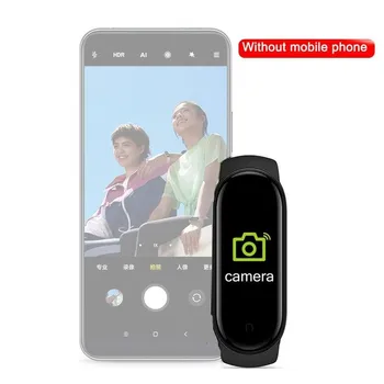 Nové M5 Smart Hodinky Muži Ženy Bluetooth Sledovať Fitness Sport Tracker Hovor Smartwatch Prehrávanie Hudby Náramok Pre iPhone Android