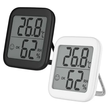 Nové Mini Krytý Digitálny LCD Snímač Teploty Vlhkosti Meter, Teplomer, Vlhkomer Rozchod Chladnička Teplomery Na Sklade