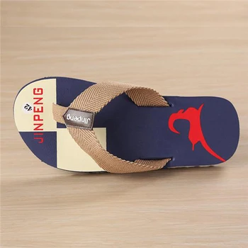 Nové Módne Letné Mužov Flip Flops Kvalitné Dovolenku na Pláži Sandále Non-prezentácia Muž Papuče Ležérne Topánky
