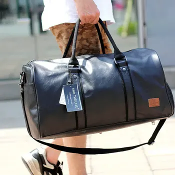 Nové Módne pánske veľká-kapacita retro kabelka, cestovná taška Ležérne pánske Cestovné Batožiny crossbody Tašky 2020 nové