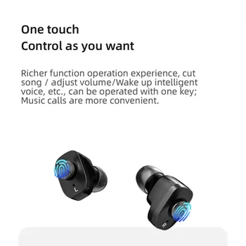 Nové N8 Mužov Inteligentný Náramok Bezdrôtový TWS Bluetooth Slúchadlo Dva-v-Jednom Hovor Náramok Dámy Šport Fitness, Multifunkčné Hodinky