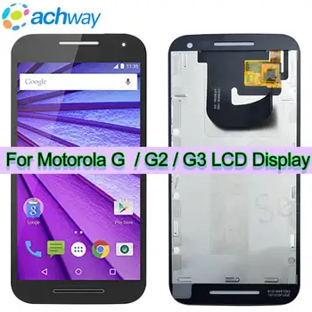 Nové Pre Motorola Moto G3 Disply G3 LCD XT1550 XT1540 XT1543 LCD Displej Dotykový Displej Digitalizátorom. Montáž Na Moto G2 LCD Displej