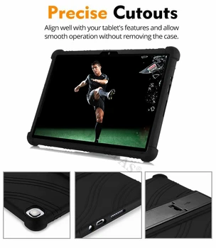 Nové Veci, Pre Huawei Matepad T10S 2020 10.1 palcový prípade AGS3-L09/AGS3-W09 MatePad T10 10.1 Deti Prípade Stojan Silikónový Kryt Shockproof