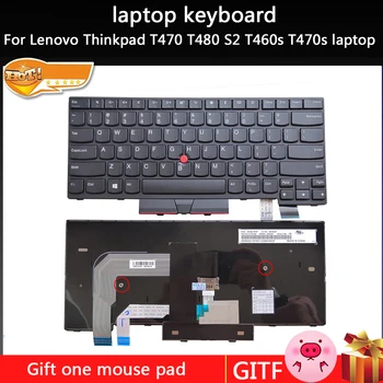 Nový notebook, klávesnica anglický clavier Náhradné kľúče od spoločnosti Lenovo Thinkpad T470 T480 S2 T460s T470s notebook