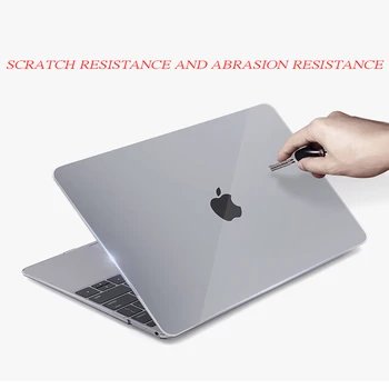 Nový Pevný Prenosný obal Pre MacBook Pro 16 A2141 2019 Dotyk ID A1932 Kryt Pre Macbook Air 13 A1466 A1369 Pro A1706 Retina 12 13 15