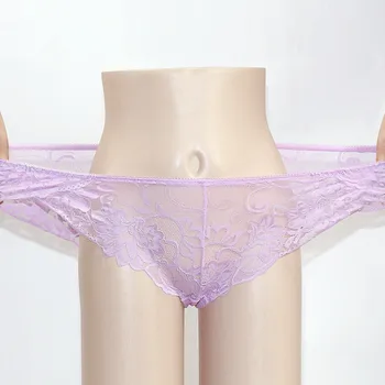Nový Príchod dámske nohavičky sexy lingeries Plus veľkosti 6XL veľké veľkosti Priedušná transparentné duté underwears ženy nohavičky
